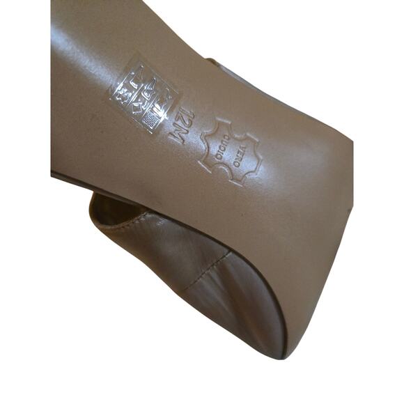 RSVP 12M heels gold tan - Picture 10 of 10